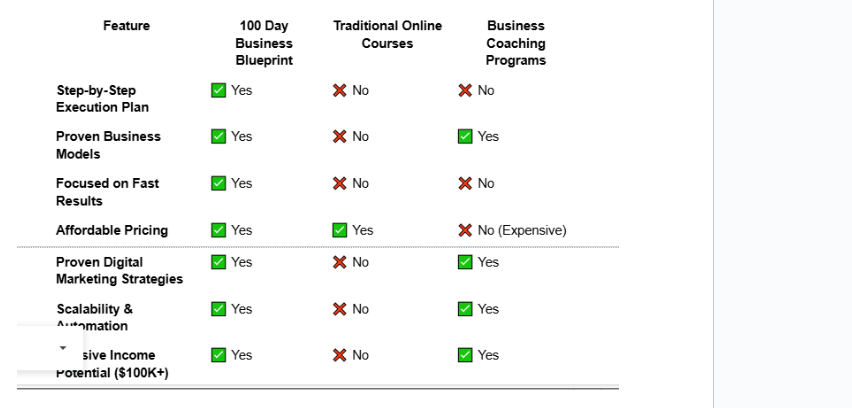 The 100-Day Business Plan