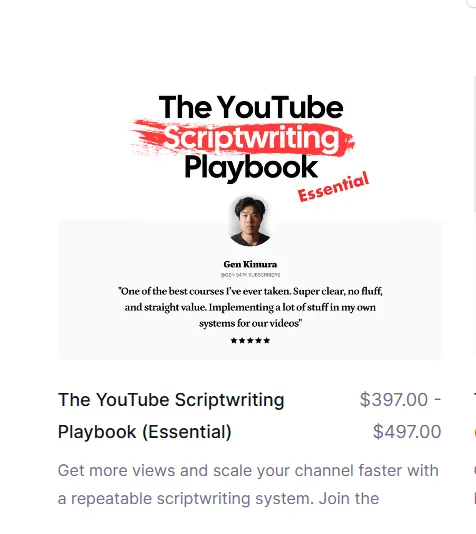 The YouTube Scriptwriting Playbook” — Why It’s a Game-Changer