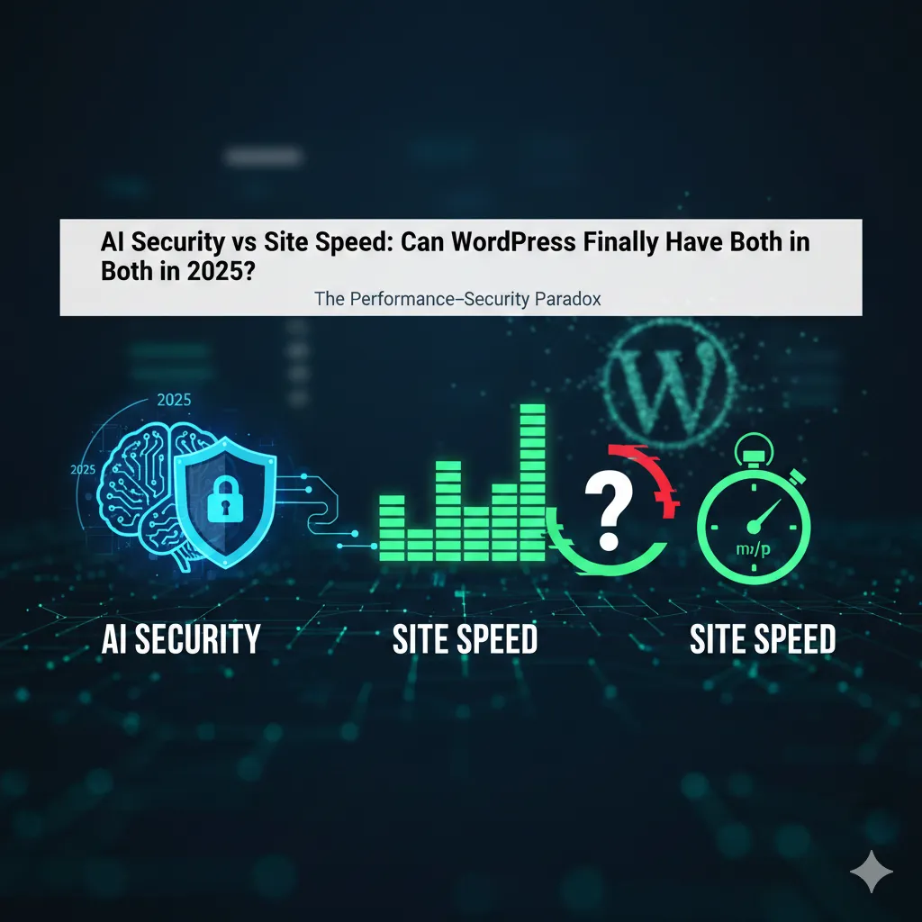 AI Security vs Site Speed Can WordPress Finally Have Both in 2025