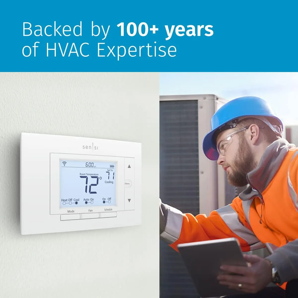 Sensi Smart Thermostat, 100 Years Of Expertise,