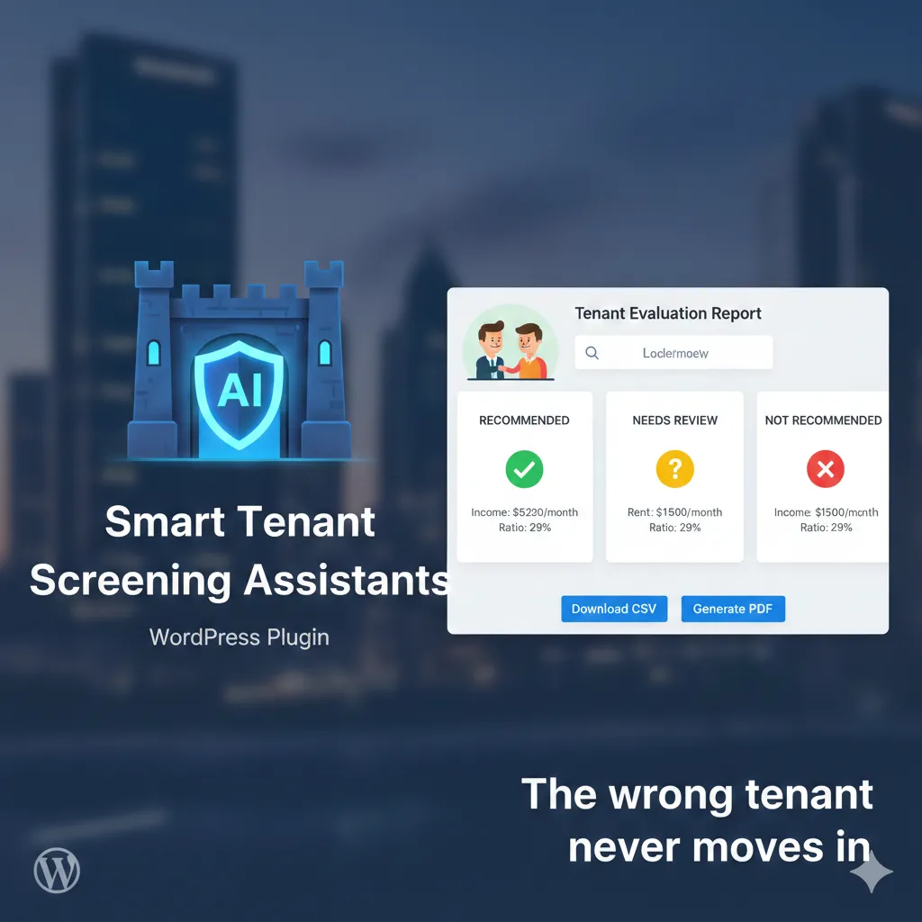 Smart Tenant Screening Assistants