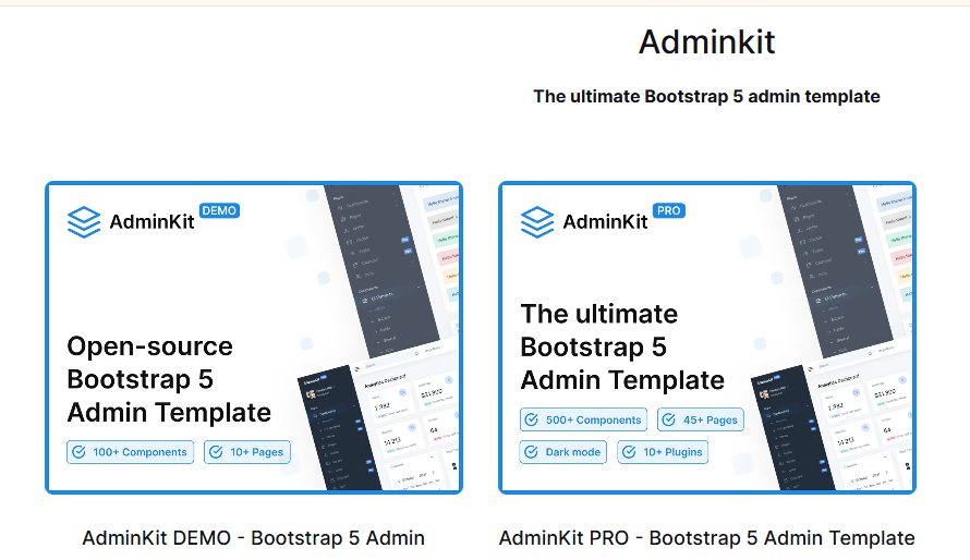 Introduction: Unleash Your Creativity with AdminKit